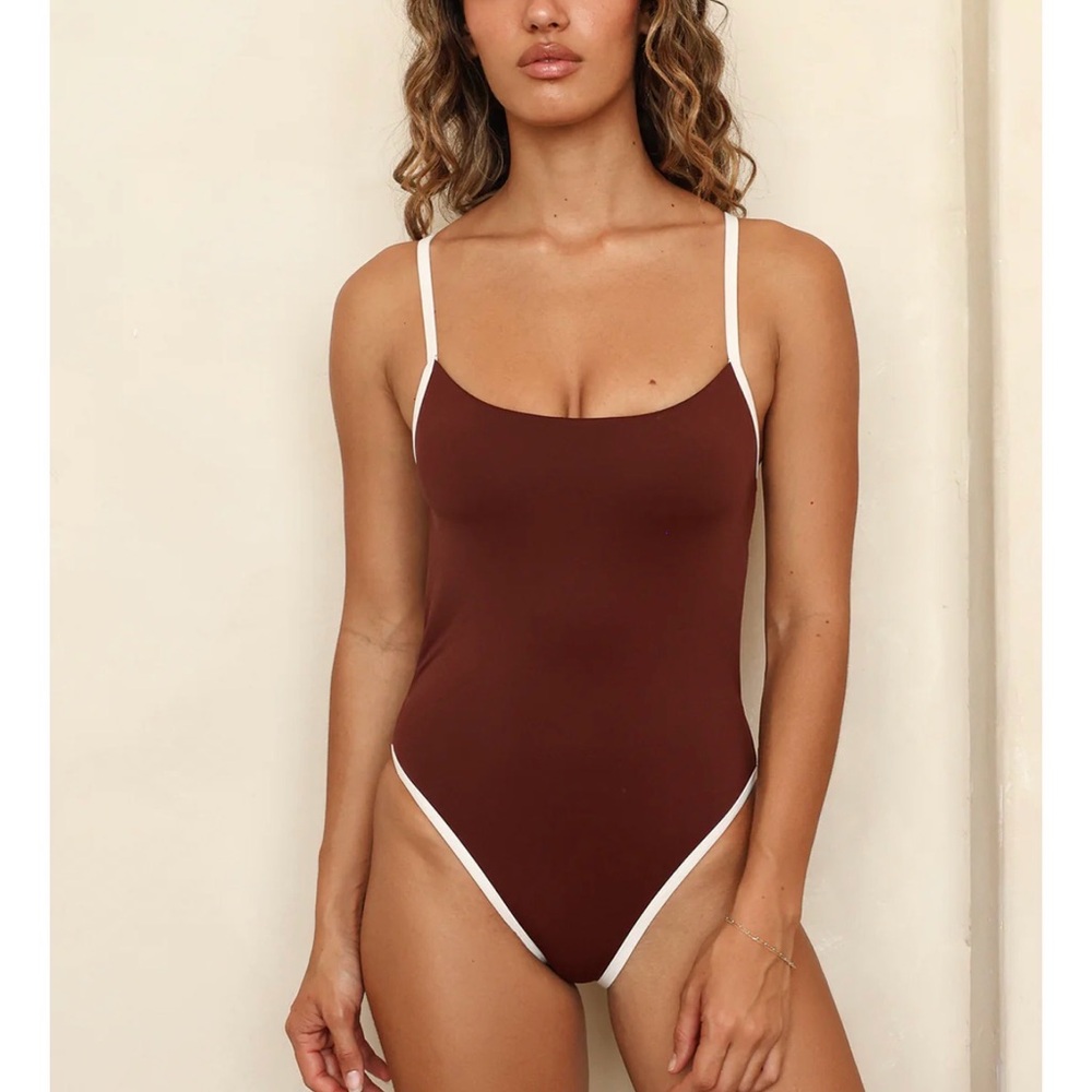 Soul Scoop Neck High Waist One Piece - Picture 6 of 11